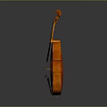 Violin Violin Cartoon Violin Animation Violin Instrument String Western Instrument 3d model