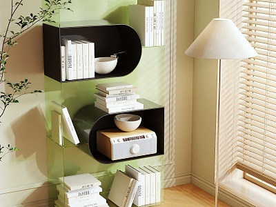 Bookshelf 3d model