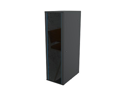 42U modern server industrial computer cabinet 3d model