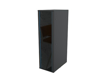 42U modern server industrial computer cabinet 3d model