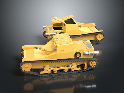 Modern Tank Light Tank Light Armor 3d model