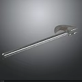 Medieval Polearm Weapon With Axe Blade Spear Tip And Ornate Metal Shaft Design