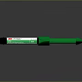 Medical Device 3M Fluker Green Syringe With Ergonomic Plunger And Barrel Design