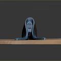 High Quality Blue Metal Hardware Tool Placed On Wooden Board For Workshop Use