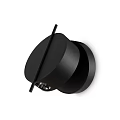 Modern Black Wall Lamp With Sleek Design Gold Accent And Contemporary Style