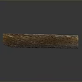 Natural Wood and Stone Material with Rustic Organic Texture for Home Decor and Construction Projects