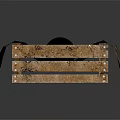 Black Cylindrical Weapon Marked ASSAI Placed in Wooden Crate with Camouflage Padding