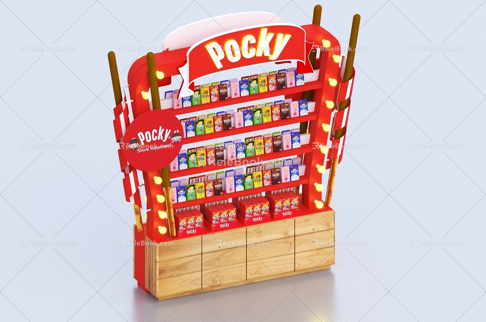 commodity rack 3d model