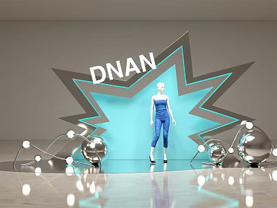 Modern Beauty Chen 3d model