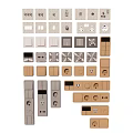 Modern Switch 3d model