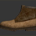 Modern Boots Men's Boots Old Boots Cotton Boots Old Rain Boots Men's Leather Shoes Pointed Leather Boots 3d model