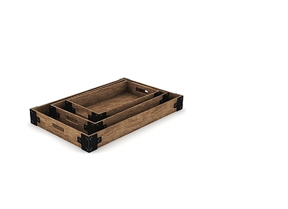 Modern Tray 3d model