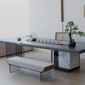 Modern Tea Room 3d model