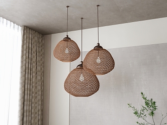 Quiet Wind Chandelier 3d model