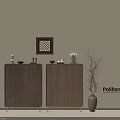 Modern Wood Grain Cabinet Ins Style Minimized Style Cabinet Entire Cabinet Sideboard Cabinet Balcony Cabinet Storage Cabinet Home Entrance Cabinet 3d model