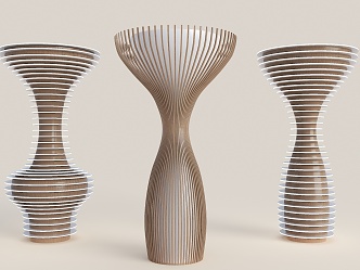 Modern Special-Shaped Column Twisted Cylinder Round Decorative Column Special-Shaped Column Interior Column Creative Package Column Cylinder Decorative Column Shape Column 3d model