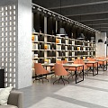 Industrial LOFT Library Art Library Plus Exhibition Hall 3d model