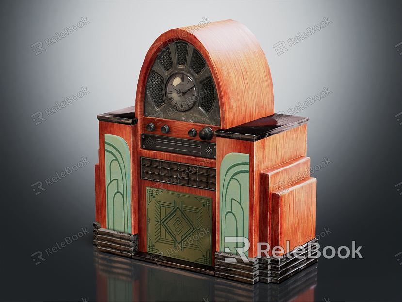 Vintage clock clock model