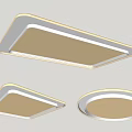 modern ceiling lamp 3d model