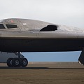 B2 bomber stealth strategic bomber 3d model