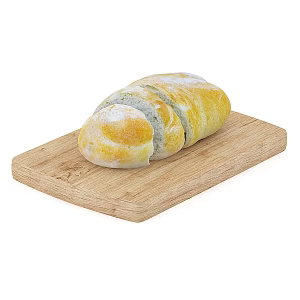 Food Bread Cake 3d model