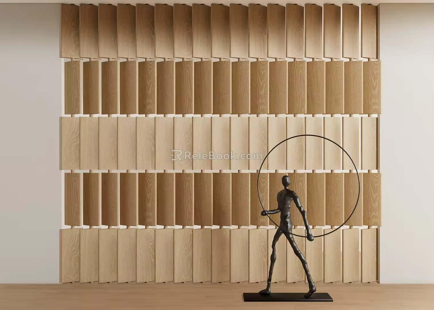 Modern partition screen partition 3d model