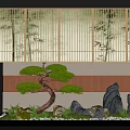 New Chinese Style Interior Landscape Pine Tree Landscape Tree 3d model