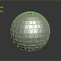 Decorative Mirror Disco Ball Lighting Fixture With Shiny Reflective Surface For Interior Party Decor