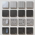 Switch socket 3d model