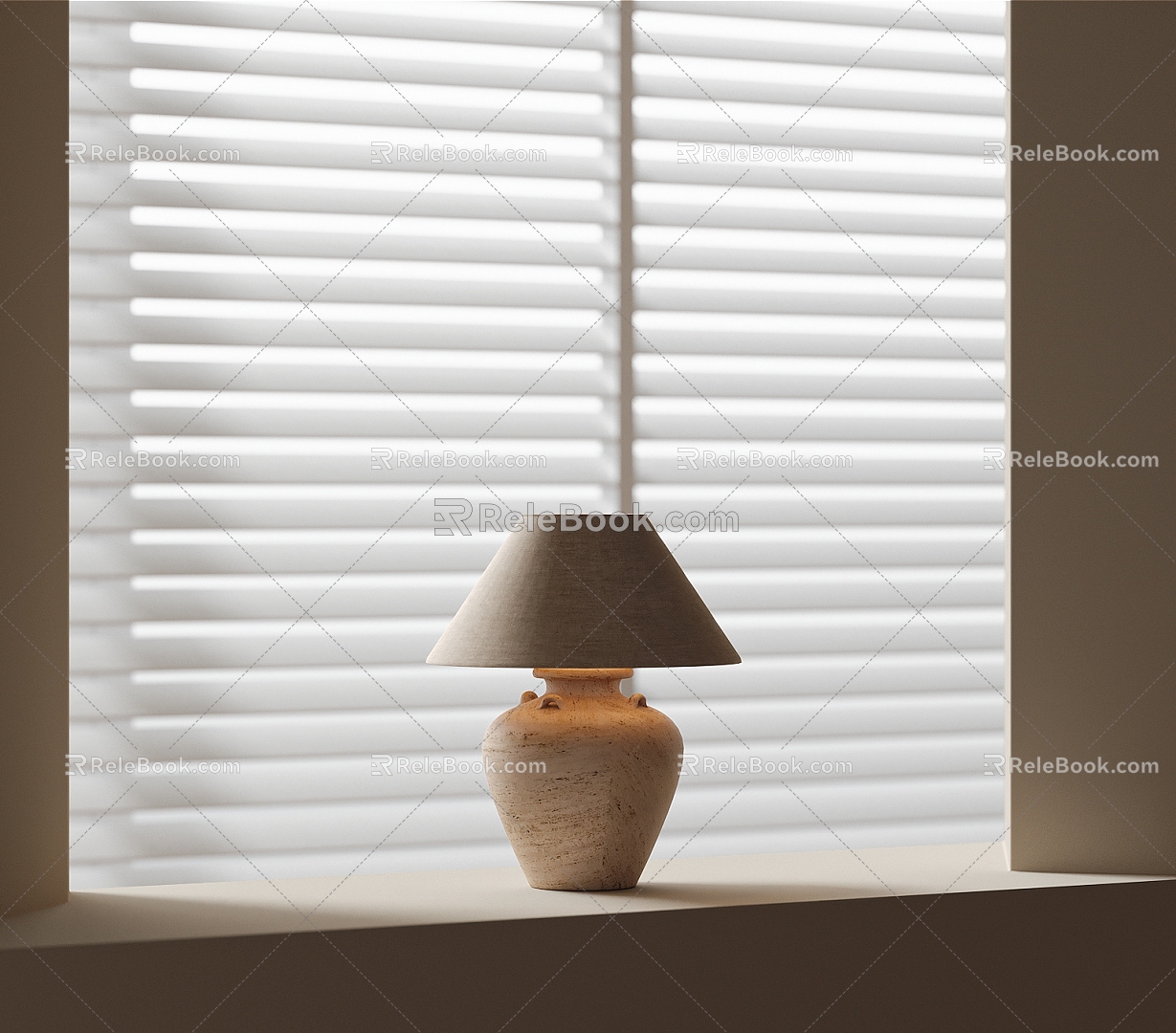 Table lamp 3d model