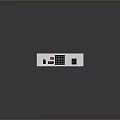 Qotom White Mini PC Featuring USB Ethernet Ports Red Indicator Light and Ventilation Holes