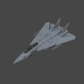 Military Fighter Jet With Tail Number 02 And E23 Insignia Dual Tail Fins Cockpit Design