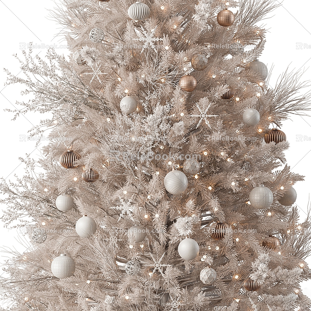 Modern Christmas Tree 3d model