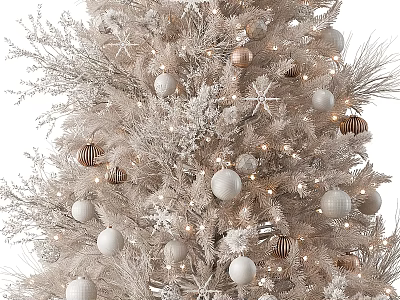 Modern Christmas Tree 3d model