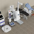 Comprehensive Medical Equipment With Examination Tables Monitoring Devices And Surgical Instruments