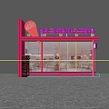 Modern Door Head Ice Cream 3d model