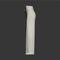 Beige Wide Leg Pants With Belt Minimalist Stylish Flowy Design For Daily Wear