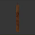 Dark Brown Wooden Cabinet And Multi Layer Bookshelf With Wood Grain Texture