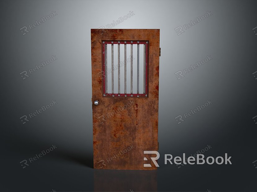 Door Wooden Door Bedroom Door Home Door Furniture Furniture Realistic model