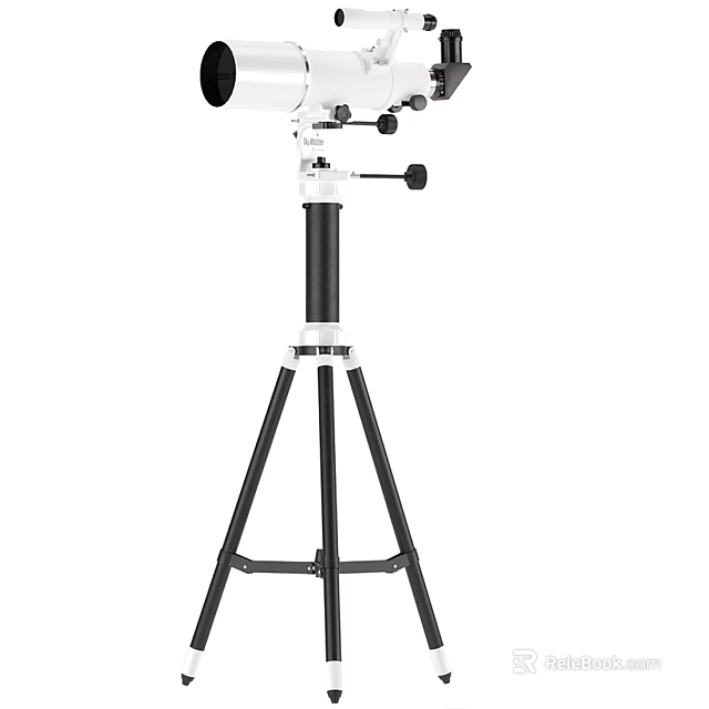 Commercial Equipment With Tripod Stand For Professional Observation And Measurement 3d model 