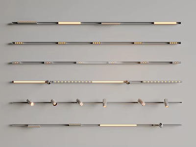 Modern Downlights and Spotlights Different Styles Ceiling Lighting Fixtures for Home Decor 3d model