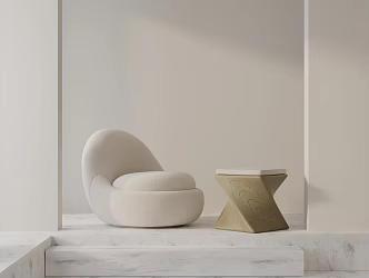 modern leisure chair 3d model
