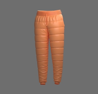 Clothes Down Jacket Skirt Top 3d model