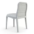 Modern Accent Chair with Beige Cushion Dark Wooden Legs Comfortable Backrest and Stylish Design