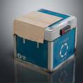 Modern Chest Sci-Fi Chest Sci-Fi Item 3d model