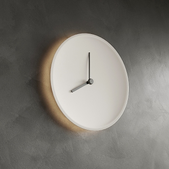 Modern clock wall ornaments 3d model