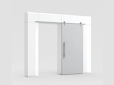 Modern Barn Door model