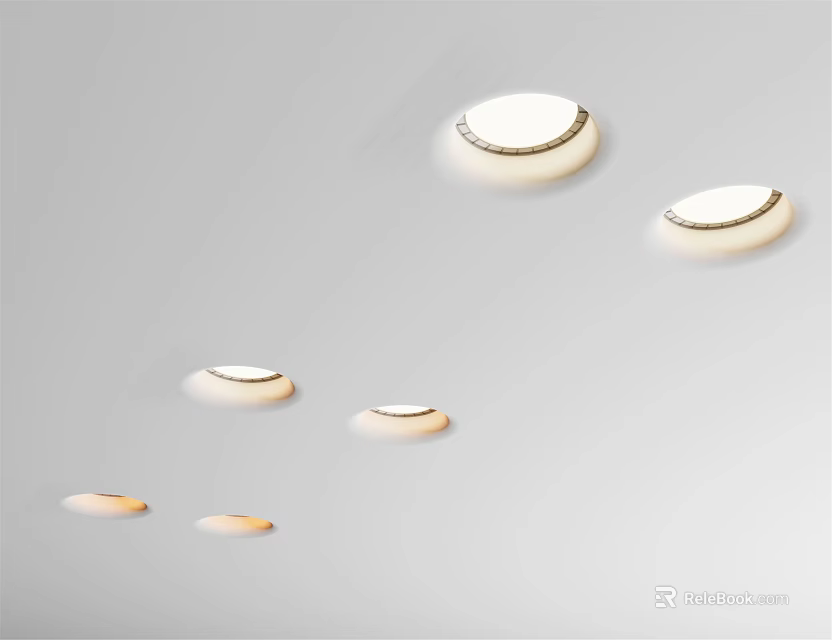 Top Quality LED Downlights and Spotlights Modern Ceiling Home Lighting Fixtures 3d model 