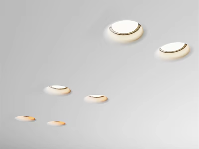 Top Quality LED Downlights and Spotlights Modern Ceiling Home Lighting Fixtures 3d model