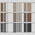 Various Folding Doors Designs With Wooden And Glass Materials For Interior